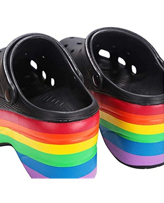 Cape Robbin Gardener-4 Platform Clogs Slippers for Women Women’s Fashion Comfortable Slip On Slides Shoes