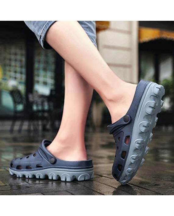 Mens Womens Garden Classic Clogs Light Weight Water Shoes Comfortable Slip On Slippers House Home Sandals