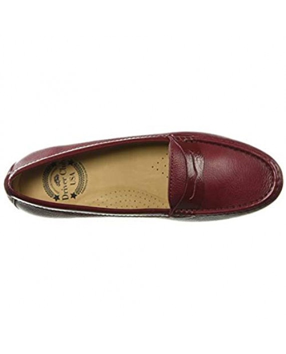 Driver Club USA Women's Leather Made in Brazil Greenwich Loafer