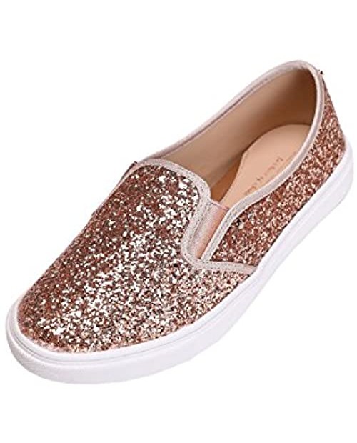 Feversole Women's Fashion Slip-On Sneaker Casual Flat Loafers
