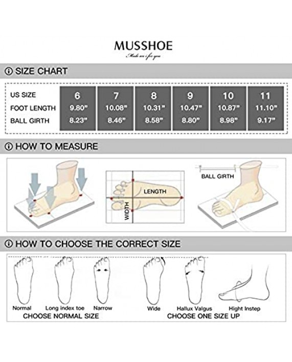 MUSSHOE Loafers for Women Comfortable Pointed Toe Women's Loafers & Slip-ons Women's Flats Flats Shoes Women