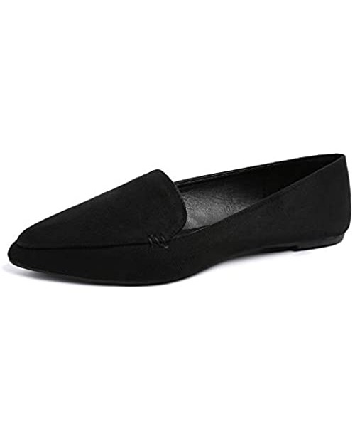 MUSSHOE Loafers for Women Comfortable Pointed Toe Women's Loafers & Slip-ons Women's Flats Flats Shoes Women