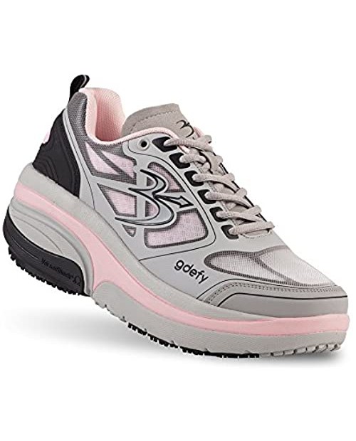 Gravity Defyer Proven Pain Relief Women's G-Defy Ion Athletic Shoes for Plantar Fasciitis Heel Pain Knee Pain