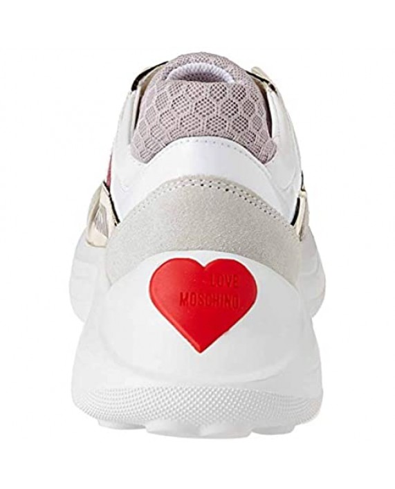 Love Moschino Women's Scarpe da Ginnastica Sneaker UK 2/US 00