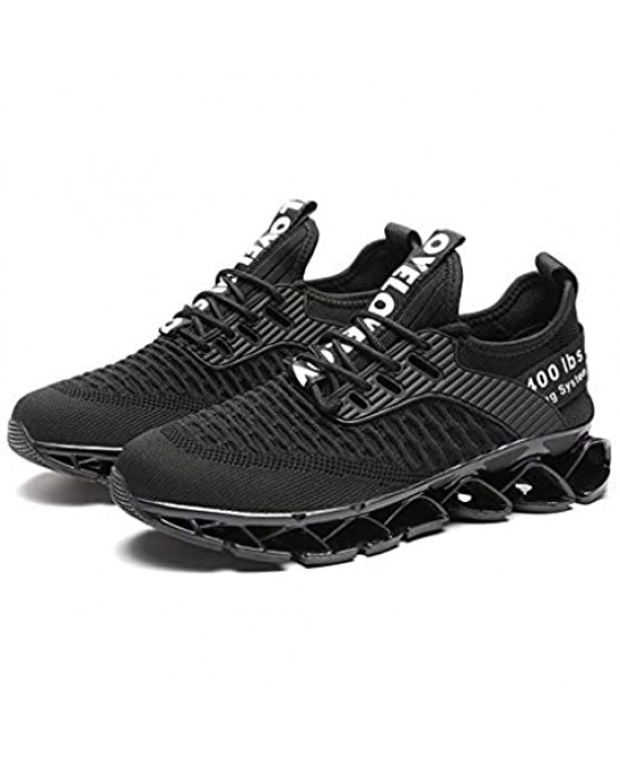 Vooncosir Women's Running Shoes Comfortable Fashion Non Slip Blade Sneakers Work Tennis Walking Sport Athletic Shoes