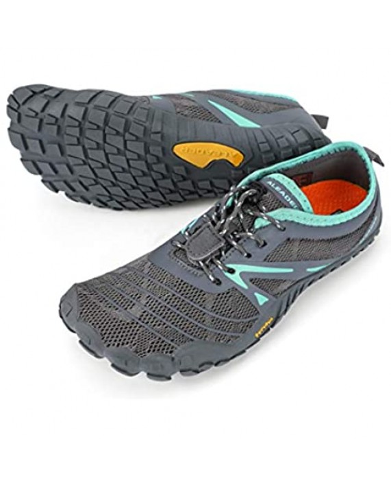 ALEADER Women's Minimalist Trail Running Shoes Barefoot | Wide Toe ...