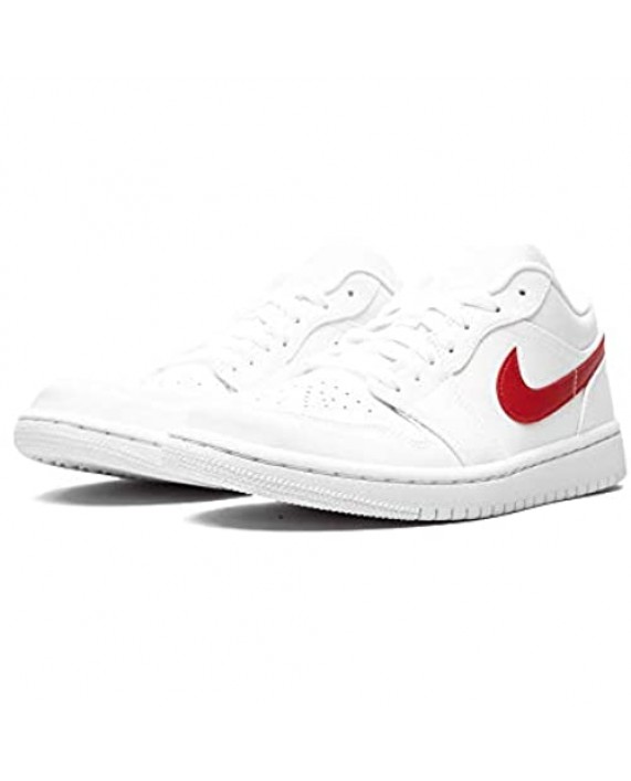 Jordan Women's Shoes Nike 1 Low White University Red AO9944-161