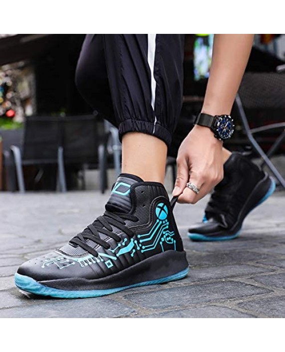 WILTENA Unisex Lifestyle Womens Anti Slip Basketball Shoes Mens Fashion Sports Casual Youth Running Sneakers