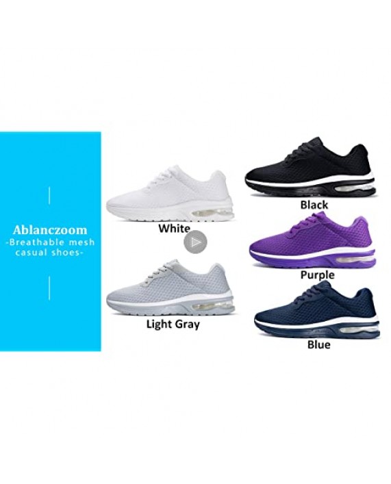 Ablanczoom Women's Running Shoes Comfortable Breathable Air Cushion Sneakers Casual Outdoor Sport Walking Tennis Shoe