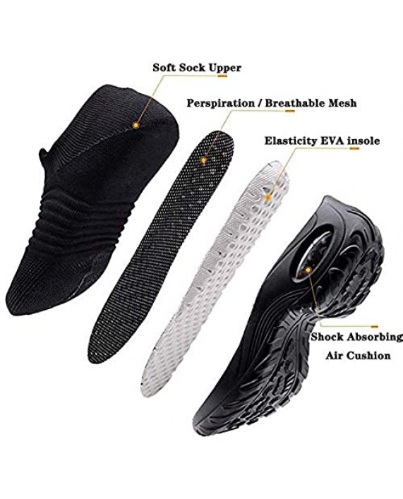 Cenim Walking Shoes for Women Sock Sneakers Air Cushion Athletic Shoes Breathable Mesh Casual Work Nursing Shoes