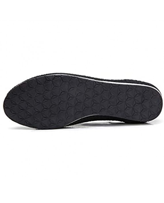 Slip on Breathable Walking Loafers Dressy Sneaker Ballet Shoes for Women
