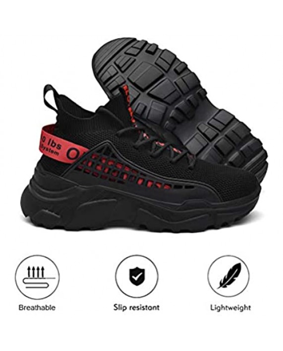 XIDISO Women Fashion Sneakers Running Laces Walking Athletic Shoes Outdoor Team Casual Sports Lightweight Breathable Comfortable Stylish