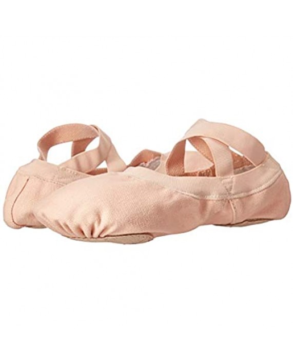 Bloch Dance Women's Pro Elastic Canvas Split Sole Ballet Shoe/Slipper