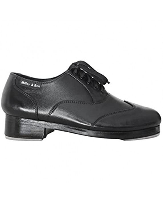 Miller & Ben Tap Shoes; Jazz-Tap Master; All Black Professional Tap Shoes