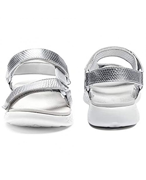 SEMARY Sport Sandals for Women Open Toe Strap Sandal Anti-skidding Outdoor Water Sandals Comfortable Athletic Sandals for Beach