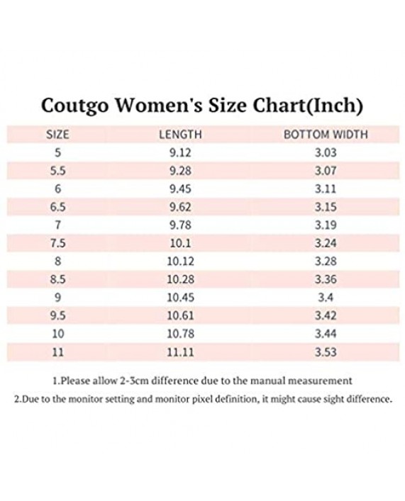 Coutgo Womens Wedge Espadrille Sandals Open Toe Ankle Cross Buckle Strap Platform Heel Slingback Summer Shoes