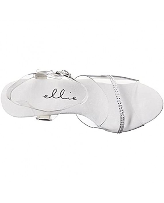 Ellie Shoes Women's 521-jewel-w Heeled Sandal