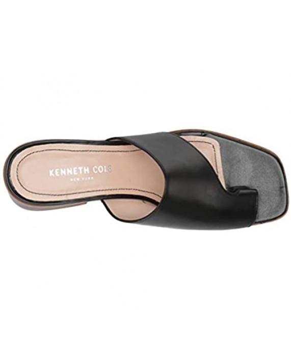 Kenneth Cole New York Women's Wellsi Peep Toe Slide Sandal