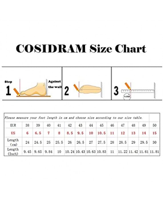 COSIDRAM Men Casual Shoes Slip on Walking Shoes Breathable Comfort Fashion Loafers Luxury Suede Leather Sneakers Driving Shoes for Male Business Work Office Dress Outdoor
