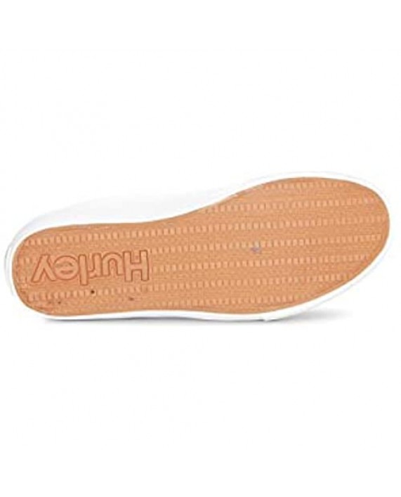 Hurley Mens Slip-On Sneakers (Jordan) Casual Canvas Shoes - Light Men's Walking Shoes - Comfortable Men Fashion Loafer