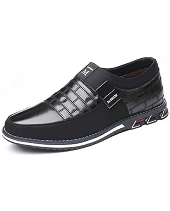 Men's Casual Shoes Driving Moccasin Slip on Shoes Classic Loafers Oxford Business for Male Busines Walking Office Dress Outdoor