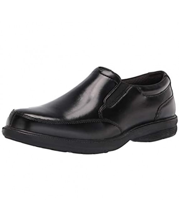 Nunn Bush Men's Myles Street Slip-on Slip Resistant Loafer with Kore Comfort Technology