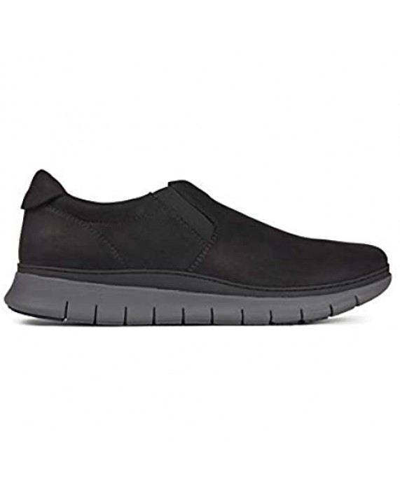 Vionic Men's Khai Casual Slip On Shoe - Men's Walking Shoes with Concealed Orthotic Arch Support