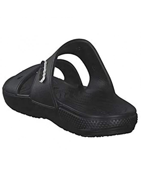 Crocs Unisex-Adult Classic Two-Strap Slide Sandals
