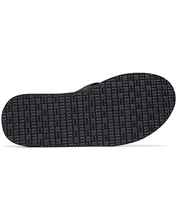 MAIITRIP Men's Comfort Lightweight Rubber Wide Flip Flops Soft Cushion Non Slip Thong Sandals with Arch Support Size:7-15