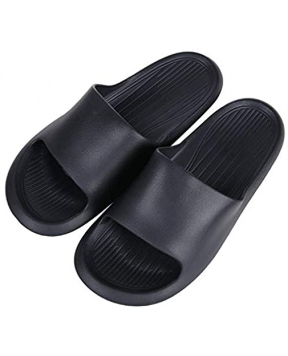 shevalues Non Slip Shower Shoes for Women Lightweight EVA Bath Slippers Pool Slide Sandals