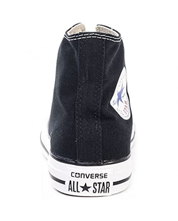 Converse Clothing & Apparel Chuck Taylor All Star Canvas High Top Sneaker Black/White 8.5 Women/6.5 Men