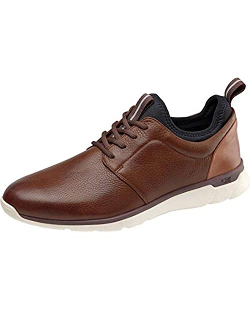 Johnston & Murphy Men’s XC4 Prentiss Plain Toe Casual Shoe|Waterproof Leather|Memory-Foam Cushioning