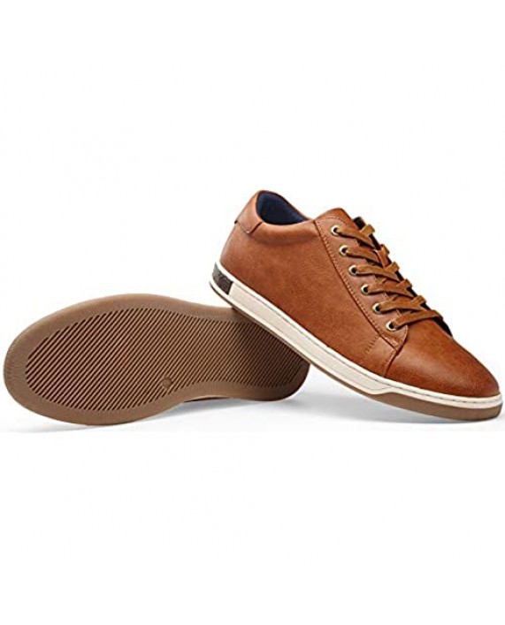 JOUSEN Men's Fashion Sneakers Retro Simple Casual Shoes for Men