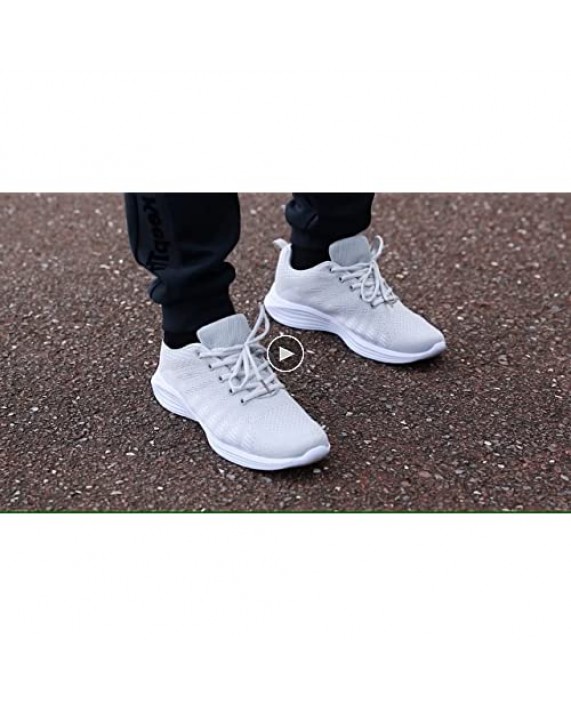 JOUSEN Men's Walking Shoes Sports Non Slip Running Lightweight Sneakers for Men