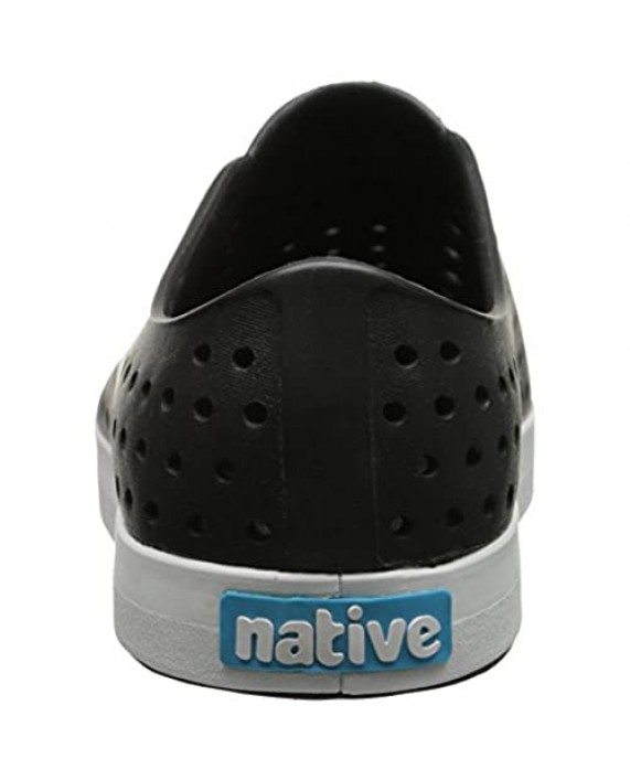Native Shoes Jefferson Lightweight Sneaker for Adults Jiffy Black/Shell White 7 M US Women/5 M US Men