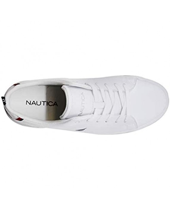 Nautica Men's Townsend Casual Lace-Up Shoe Classic Low Top Loafer Fashion Sneaker