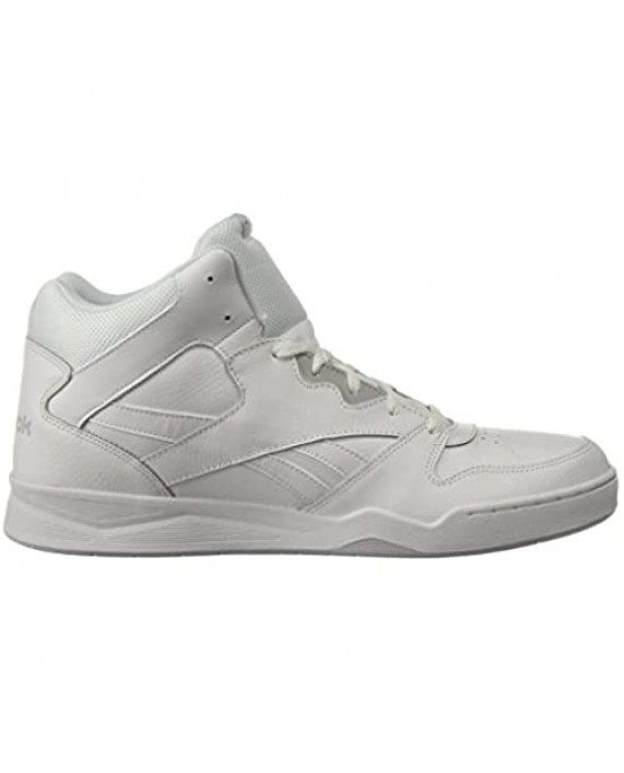 Reebok Men's BB4500 Hi 2 Sneaker White/Light Solid Grey 8.5