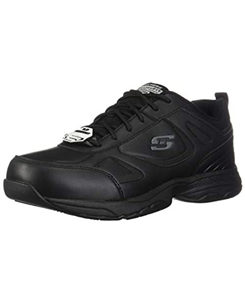 Skechers for Work Men's Dighton Slip Resistant Work Shoe