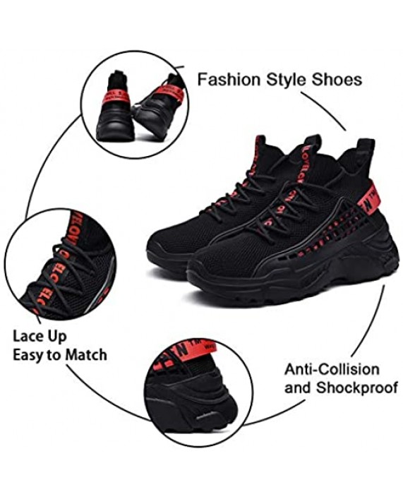 XIDISO Mens Fashion Sneakers Sports Shoe Athletic Walking Running Shoes Casual Sneaker