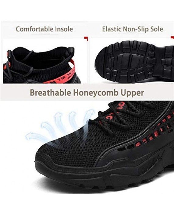 XIDISO Mens Fashion Sneakers Sports Shoe Athletic Walking Running Shoes Casual Sneaker