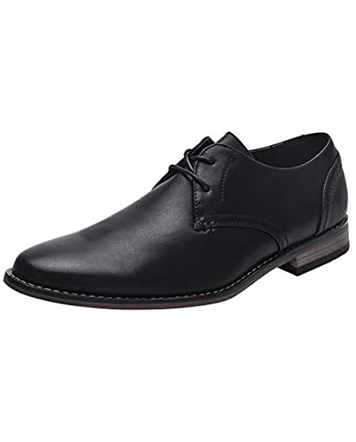 COLGO Oxford Shoes for Men Lace up Classic Leather Dress Shoes Business Derby Shoes