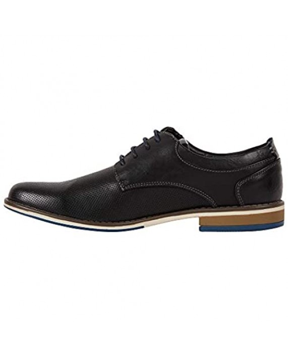 Dress Shoes for Men Casual Leather Oxford Shoes with Lace-up Classic Formal Dress Shoes Modern Business Walk Leather Shoes