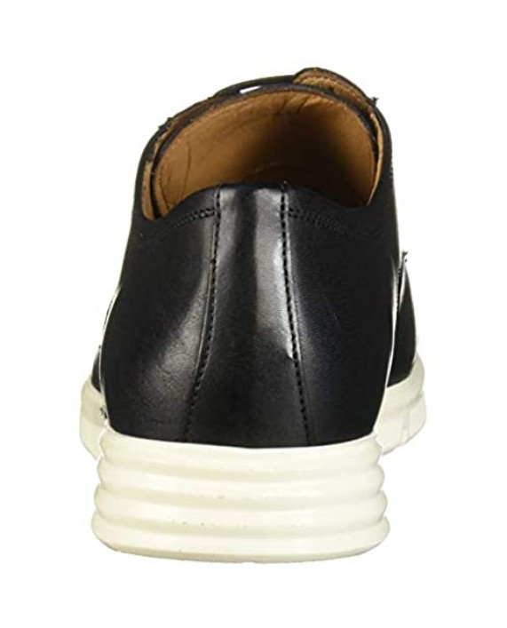 Driver Club USA Men's Leather Columbus Circle Light Weight Technology Cap Toe Oxford Laceup Sneaker