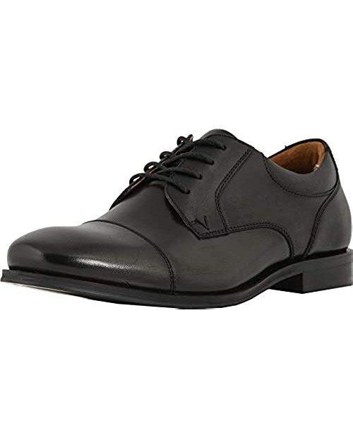 Vionic Men's Spruce Shane Oxford - Leather Dress Shoes with Concealed Orthotic Arch Support