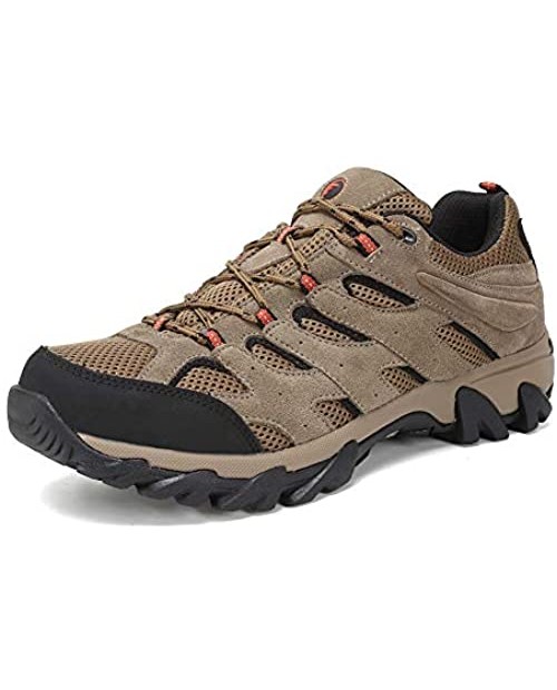 FANTURE Men's Lightweight Hiking Shoes Camping Shoes Outdoor Sneakers