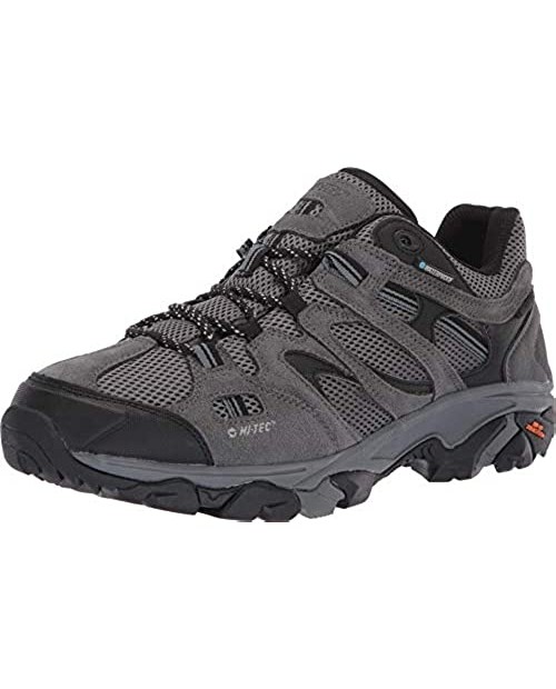HI-TEC Men's Ravus Vent Low Waterproof Ankle-High Leather Hiking Shoe