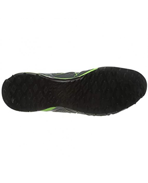 Salewa Men's Wildfire Low Rise Hiking Shoes Flintstone/Fluo Green 7.5 M
