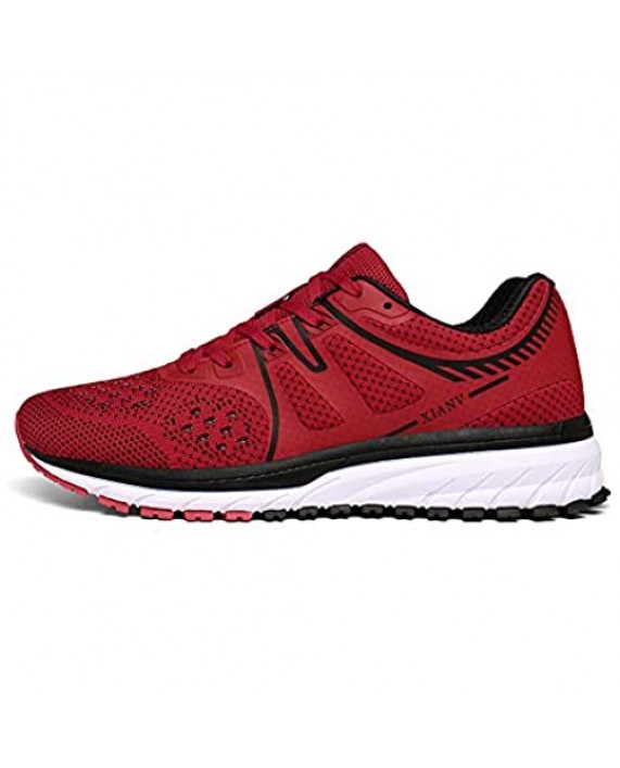 FZUU Athletic Minimalist Trail Running Shoes Lightweight Jogging Walking Gym Sports Sneakers for Men Women