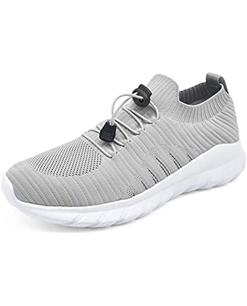 KUAILU Men’s Running Shoes Lightweight Breathable Mesh Athletic Sport Walking Shoes Outdoor Sneakers
