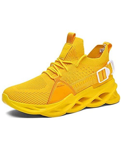 Mens Athletic Breathable Walking Blade Running Tennis Trail Shoes Fashion Sports Outdoor Sneakers